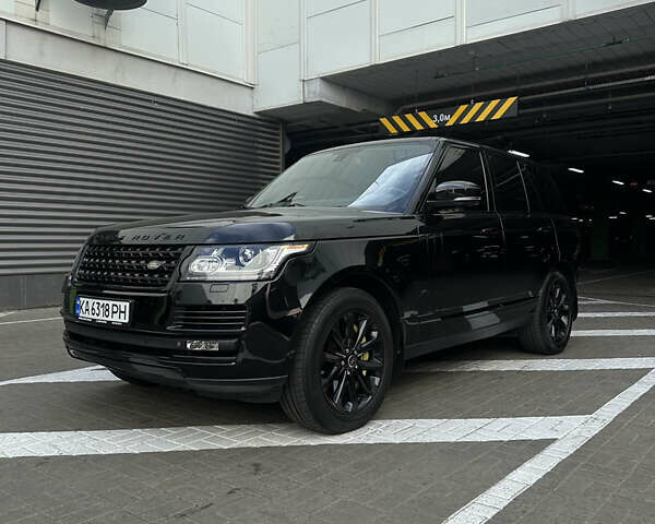 Черный Ленд Ровер Рендж Ровер, объемом двигателя 4.4 л и пробегом 218 тыс. км за 36000 $, фото 8 на Automoto.ua