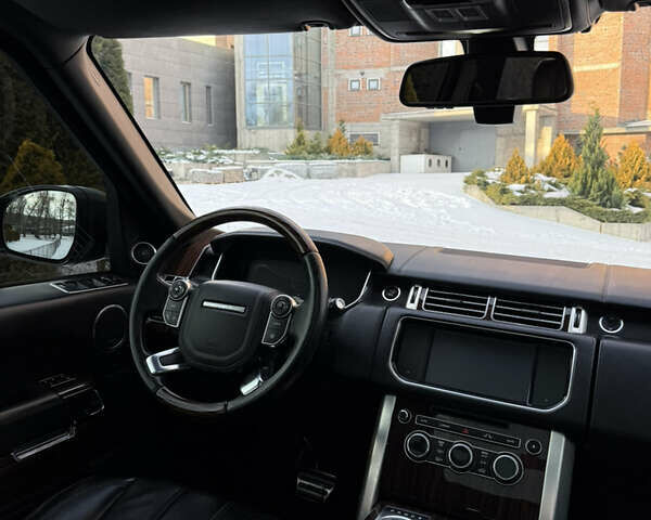 Черный Ленд Ровер Рендж Ровер, объемом двигателя 4.4 л и пробегом 218 тыс. км за 29000 $, фото 24 на Automoto.ua