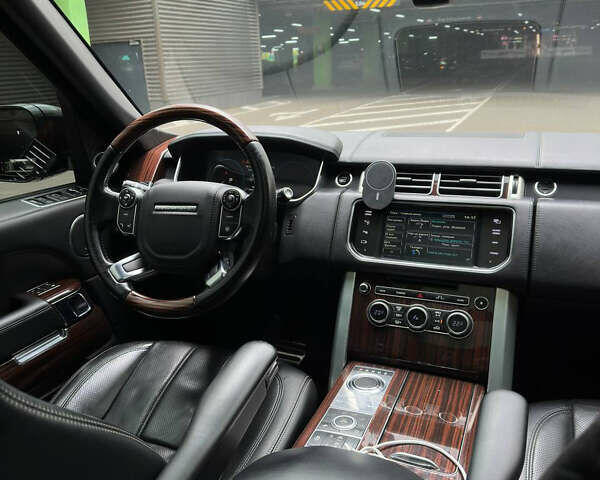 Черный Ленд Ровер Рендж Ровер, объемом двигателя 4.4 л и пробегом 218 тыс. км за 36000 $, фото 33 на Automoto.ua