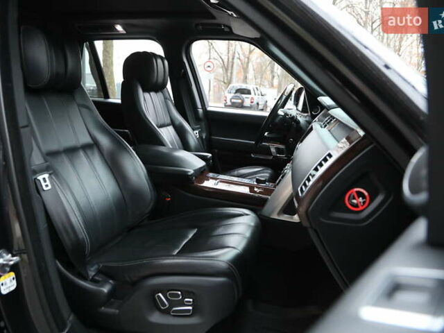 Чорний Ленд Ровер Рендж Ровер, об'ємом двигуна 5 л та пробігом 126 тис. км за 40000 $, фото 13 на Automoto.ua