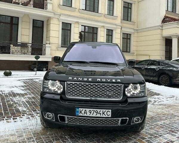 Черный Ленд Ровер Рендж Ровер, объемом двигателя 5 л и пробегом 180 тыс. км за 16000 $, фото 1 на Automoto.ua