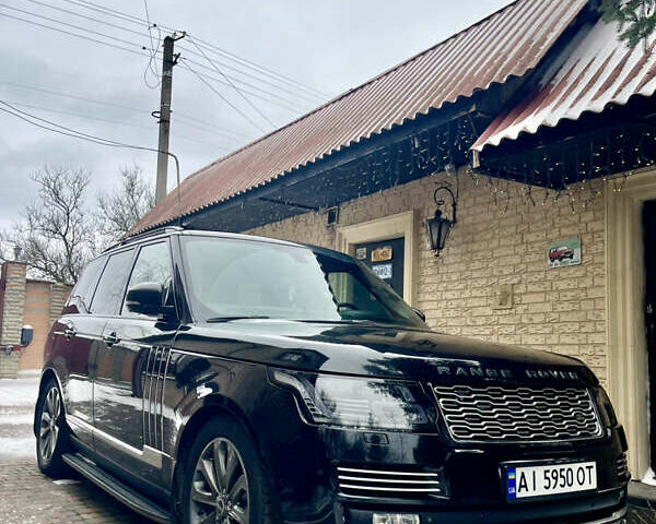 Чорний Ленд Ровер Рендж Ровер, об'ємом двигуна 5 л та пробігом 220 тис. км за 31200 $, фото 6 на Automoto.ua