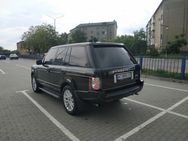 Чорний Ленд Ровер Рендж Ровер, об'ємом двигуна 5 л та пробігом 222 тис. км за 18032 $, фото 7 на Automoto.ua