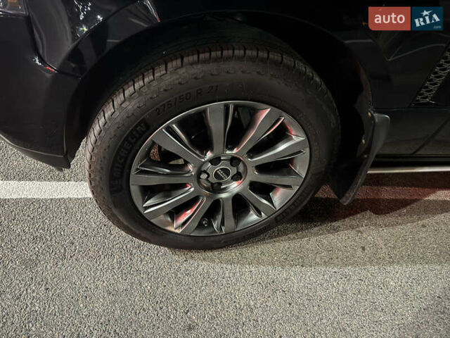 Чорний Ленд Ровер Рендж Ровер, об'ємом двигуна 4.37 л та пробігом 320 тис. км за 22000 $, фото 8 на Automoto.ua