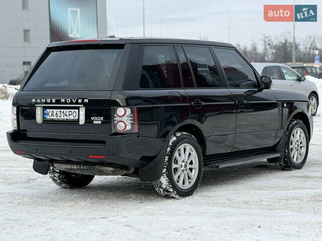 Черный Ленд Ровер Рендж Ровер, объемом двигателя 4.4 л и пробегом 272 тыс. км за 17900 $, фото 3 на Automoto.ua