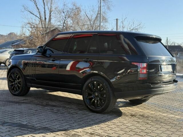 Черный Ленд Ровер Рендж Ровер, объемом двигателя 4.4 л и пробегом 200 тыс. км за 36000 $, фото 9 на Automoto.ua