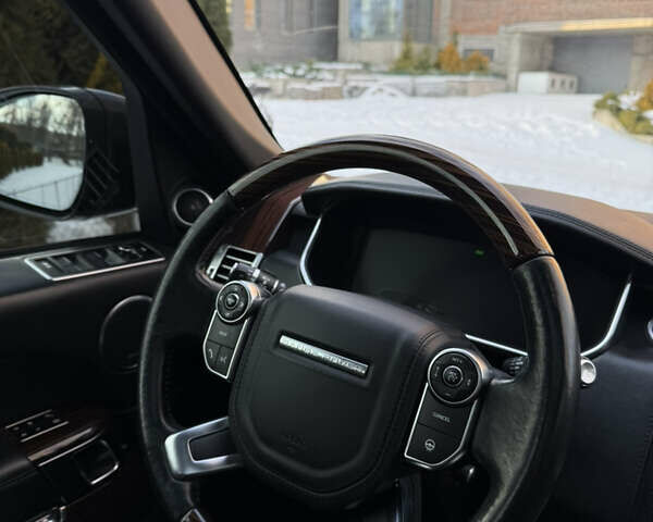 Черный Ленд Ровер Рендж Ровер, объемом двигателя 4.4 л и пробегом 218 тыс. км за 29000 $, фото 25 на Automoto.ua