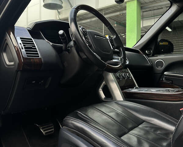 Черный Ленд Ровер Рендж Ровер, объемом двигателя 4.4 л и пробегом 218 тыс. км за 36000 $, фото 38 на Automoto.ua