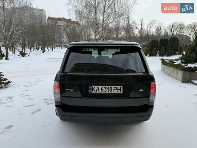 Черный Ленд Ровер Рендж Ровер, объемом двигателя 4.4 л и пробегом 218 тыс. км за 29000 $, фото 10 на Automoto.ua