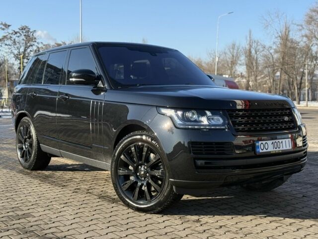 Черный Ленд Ровер Рендж Ровер, объемом двигателя 4.4 л и пробегом 200 тыс. км за 36000 $, фото 13 на Automoto.ua