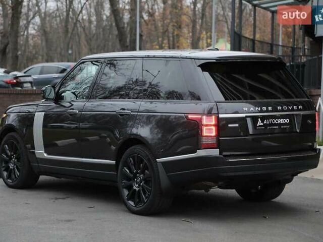 Чорний Ленд Ровер Рендж Ровер, об'ємом двигуна 5 л та пробігом 126 тис. км за 40000 $, фото 5 на Automoto.ua