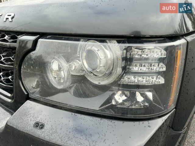 Черный Ленд Ровер Рендж Ровер, объемом двигателя 4.37 л и пробегом 270 тыс. км за 19500 $, фото 9 на Automoto.ua