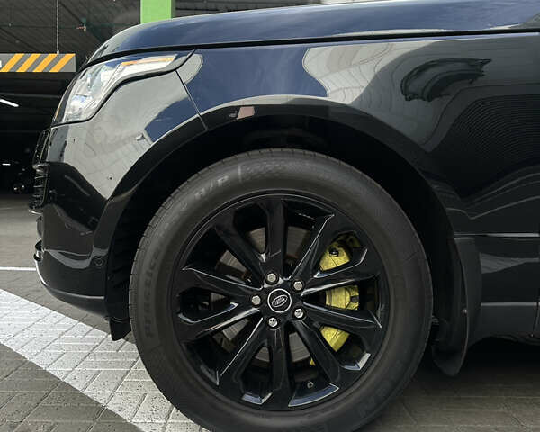 Черный Ленд Ровер Рендж Ровер, объемом двигателя 4.4 л и пробегом 218 тыс. км за 36000 $, фото 12 на Automoto.ua