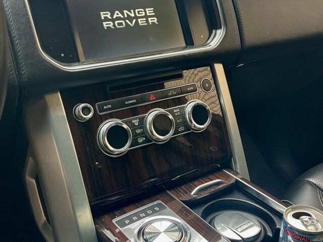 Черный Ленд Ровер Рендж Ровер, объемом двигателя 5 л и пробегом 220 тыс. км за 31200 $, фото 10 на Automoto.ua