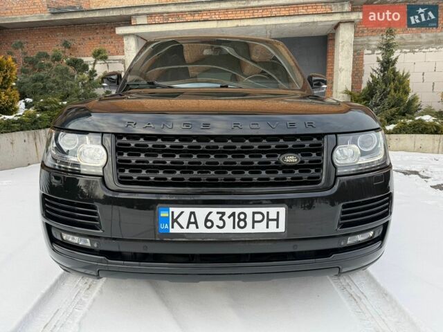 Чорний Ленд Ровер Рендж Ровер, об'ємом двигуна 4.37 л та пробігом 225 тис. км за 25800 $, фото 46 на Automoto.ua