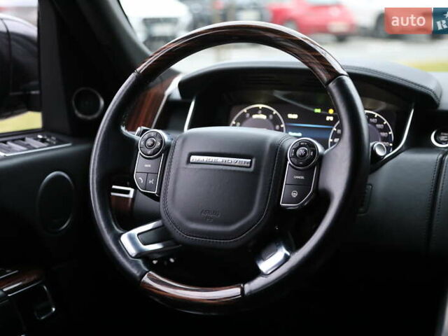 Чорний Ленд Ровер Рендж Ровер, об'ємом двигуна 5 л та пробігом 126 тис. км за 40000 $, фото 17 на Automoto.ua