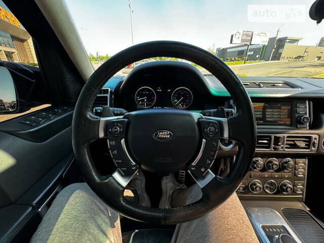 Ленд Ровер Рендж Ровер 2012 в Кривом Роге на Automoto.ua Черный Ленд Ровер Рендж Ровер, объемом двигателя 4.37 л и пробегом 273 тыс. км за 22500 $, фото 13 на Automoto.ua