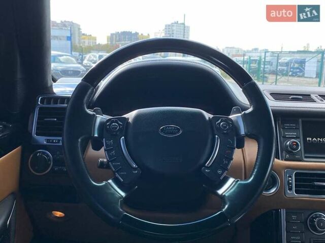 Чорний Ленд Ровер Рендж Ровер, об'ємом двигуна 5 л та пробігом 231 тис. км за 19999 $, фото 19 на Automoto.ua