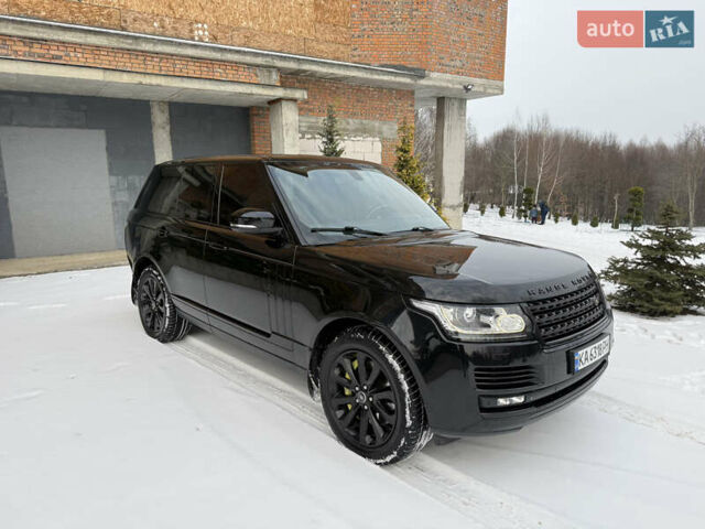Черный Ленд Ровер Рендж Ровер, объемом двигателя 4.4 л и пробегом 218 тыс. км за 29000 $, фото 2 на Automoto.ua