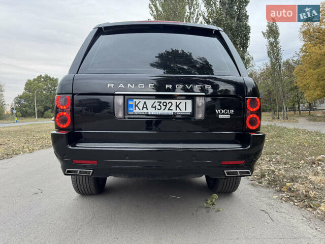 Чорний Ленд Ровер Рендж Ровер, об'ємом двигуна 4.37 л та пробігом 320 тис. км за 22000 $, фото 5 на Automoto.ua