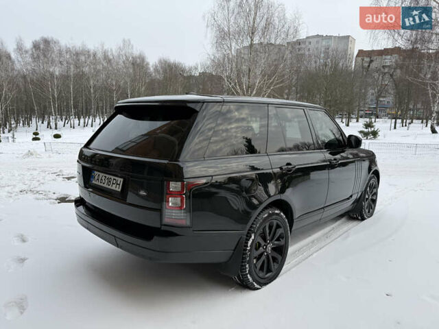 Черный Ленд Ровер Рендж Ровер, объемом двигателя 4.4 л и пробегом 218 тыс. км за 29000 $, фото 4 на Automoto.ua