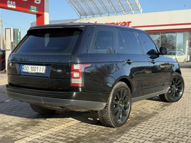 Черный Ленд Ровер Рендж Ровер, объемом двигателя 4.4 л и пробегом 200 тыс. км за 36000 $, фото 16 на Automoto.ua