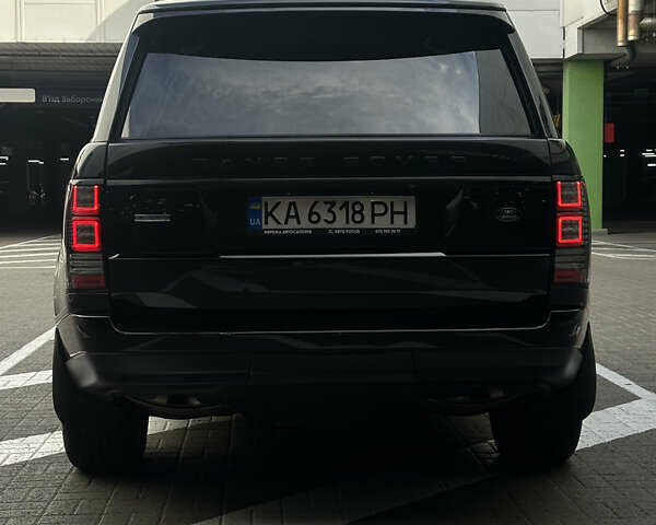 Черный Ленд Ровер Рендж Ровер, объемом двигателя 4.4 л и пробегом 218 тыс. км за 36000 $, фото 27 на Automoto.ua