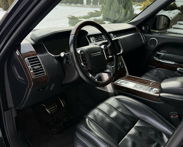 Черный Ленд Ровер Рендж Ровер, объемом двигателя 4.4 л и пробегом 218 тыс. км за 29000 $, фото 43 на Automoto.ua