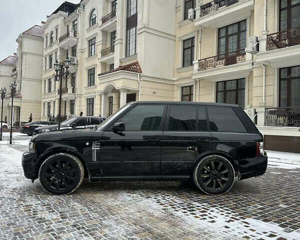 Черный Ленд Ровер Рендж Ровер, объемом двигателя 5 л и пробегом 180 тыс. км за 16000 $, фото 7 на Automoto.ua