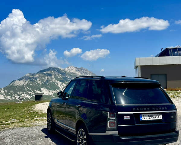 Чорний Ленд Ровер Рендж Ровер, об'ємом двигуна 5 л та пробігом 220 тис. км за 31200 $, фото 2 на Automoto.ua