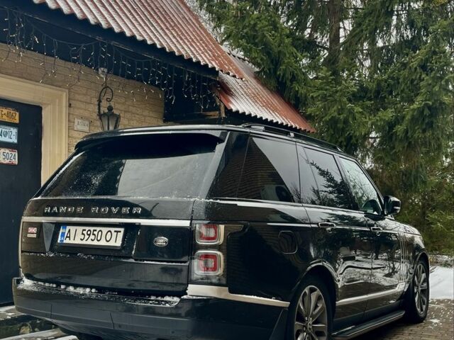 Черный Ленд Ровер Рендж Ровер, объемом двигателя 5 л и пробегом 220 тыс. км за 31200 $, фото 2 на Automoto.ua