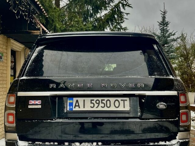 Черный Ленд Ровер Рендж Ровер, объемом двигателя 5 л и пробегом 220 тыс. км за 31200 $, фото 1 на Automoto.ua