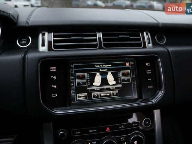 Чорний Ленд Ровер Рендж Ровер, об'ємом двигуна 5 л та пробігом 126 тис. км за 40000 $, фото 20 на Automoto.ua