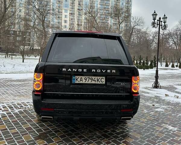 Черный Ленд Ровер Рендж Ровер, объемом двигателя 5 л и пробегом 180 тыс. км за 16000 $, фото 5 на Automoto.ua