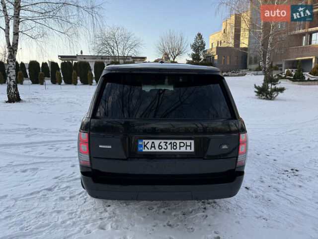 Черный Ленд Ровер Рендж Ровер, объемом двигателя 4.4 л и пробегом 218 тыс. км за 29000 $, фото 58 на Automoto.ua