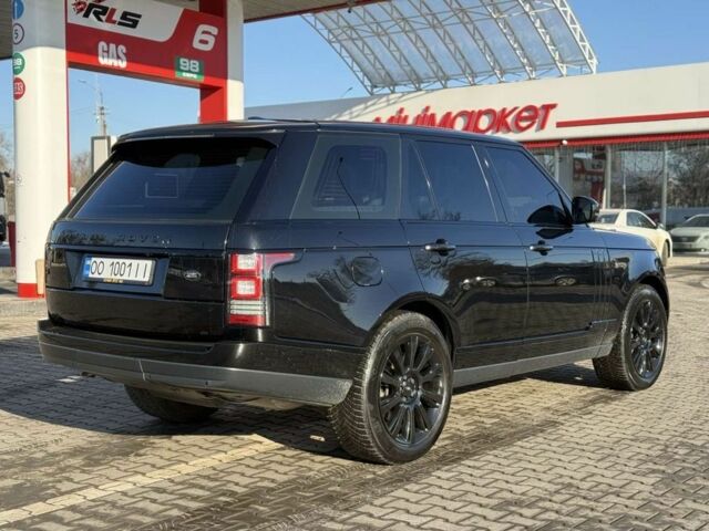 Черный Ленд Ровер Рендж Ровер, объемом двигателя 4.4 л и пробегом 200 тыс. км за 36000 $, фото 8 на Automoto.ua