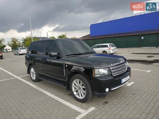 Черный Ленд Ровер Рендж Ровер, объемом двигателя 5 л и пробегом 212 тыс. км за 23000 $, фото 4 на Automoto.ua