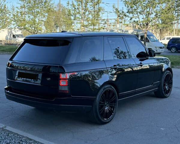 Ленд Ровер Рендж Ровер 2012 у Дніпро (Дніпропетровську) на Automoto.ua Чорний Ленд Ровер Рендж Ровер, об'ємом двигуна 4.37 л та пробігом 196 тис. км за 30999 $, фото 5 на Automoto.ua