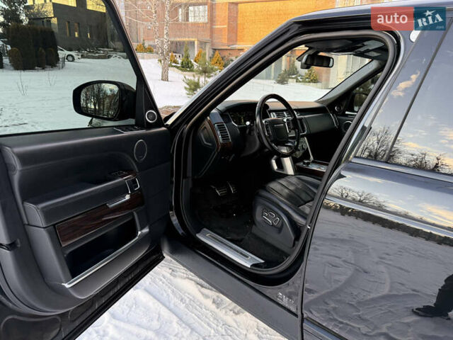 Черный Ленд Ровер Рендж Ровер, объемом двигателя 4.4 л и пробегом 218 тыс. км за 29000 $, фото 50 на Automoto.ua