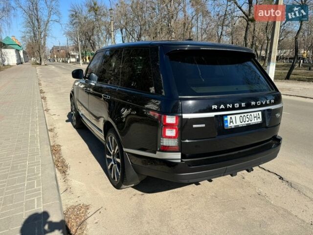 Чорний Ленд Ровер Рендж Ровер, об'ємом двигуна 4.37 л та пробігом 201 тис. км за 29500 $, фото 1 на Automoto.ua