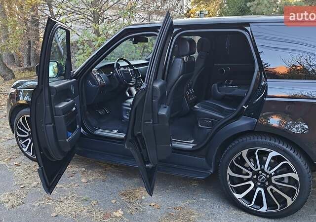 Черный Ленд Ровер Рендж Ровер, объемом двигателя 5 л и пробегом 137 тыс. км за 32000 $, фото 10 на Automoto.ua