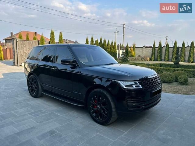 Чорний Ленд Ровер Рендж Ровер, об'ємом двигуна 5 л та пробігом 207 тис. км за 25900 $, фото 3 на Automoto.ua