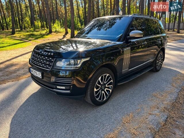 Чорний Ленд Ровер Рендж Ровер, об'ємом двигуна 5 л та пробігом 235 тис. км за 27000 $, фото 1 на Automoto.ua
