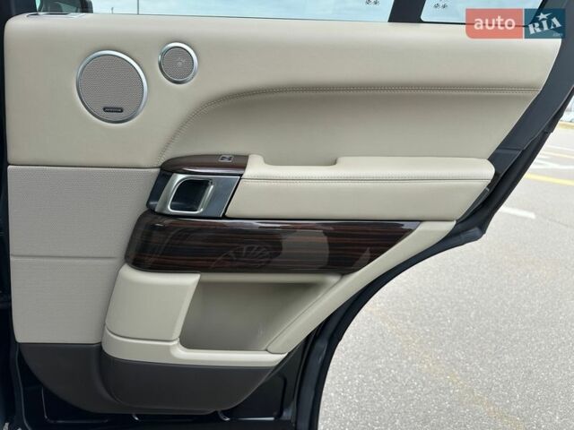 Черный Ленд Ровер Рендж Ровер, объемом двигателя 5 л и пробегом 52 тыс. км за 37800 $, фото 26 на Automoto.ua