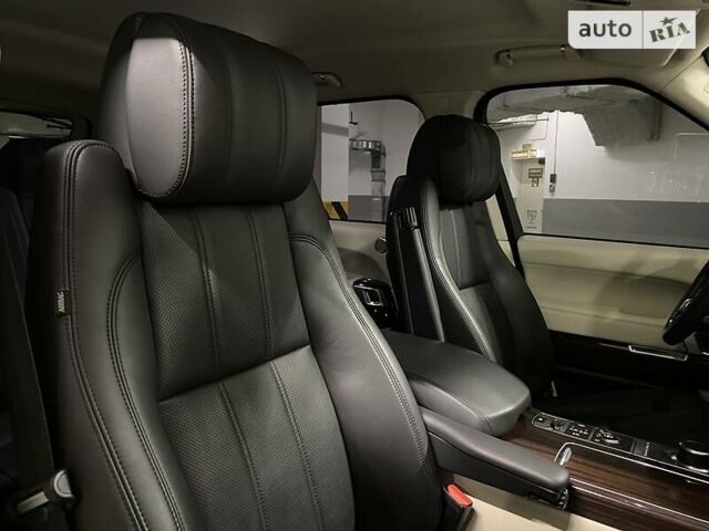 Черный Ленд Ровер Рендж Ровер, объемом двигателя 3 л и пробегом 220 тыс. км за 29900 $, фото 96 на Automoto.ua
