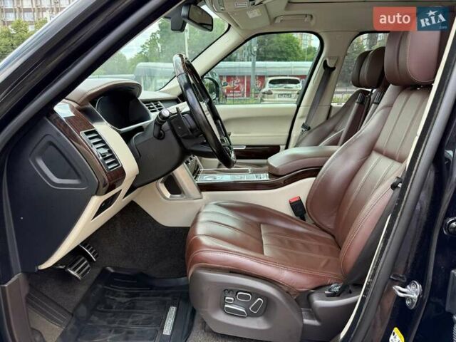 Черный Ленд Ровер Рендж Ровер, объемом двигателя 5 л и пробегом 167 тыс. км за 32999 $, фото 13 на Automoto.ua