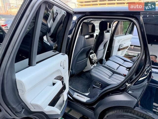 Черный Ленд Ровер Рендж Ровер, объемом двигателя 5 л и пробегом 110 тыс. км за 33900 $, фото 41 на Automoto.ua