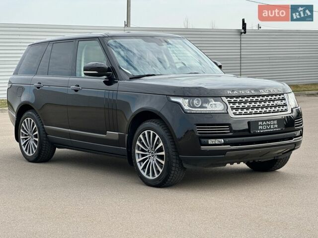 Черный Ленд Ровер Рендж Ровер, объемом двигателя 5 л и пробегом 52 тыс. км за 37800 $, фото 8 на Automoto.ua