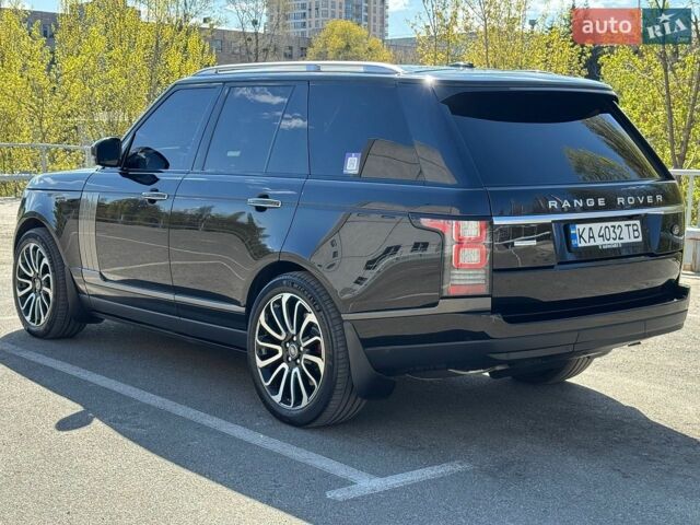 Чорний Ленд Ровер Рендж Ровер, об'ємом двигуна 4.37 л та пробігом 225 тис. км за 31900 $, фото 6 на Automoto.ua