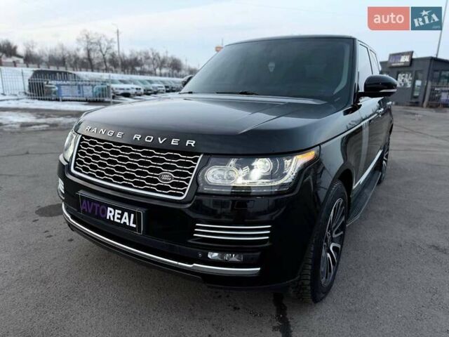 Черный Ленд Ровер Рендж Ровер, объемом двигателя 4.37 л и пробегом 207 тыс. км за 31500 $, фото 13 на Automoto.ua